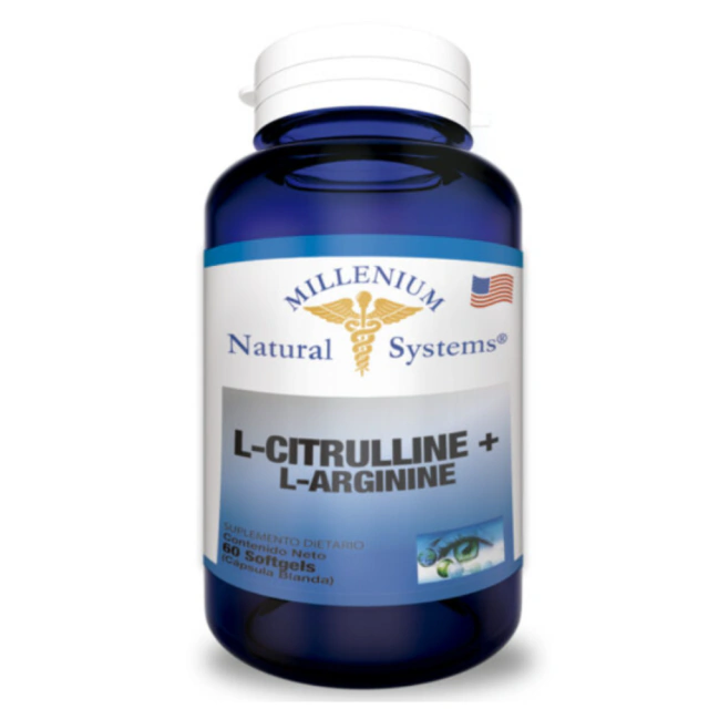 L-Citrulline + L-Arginine x 60 Softgels