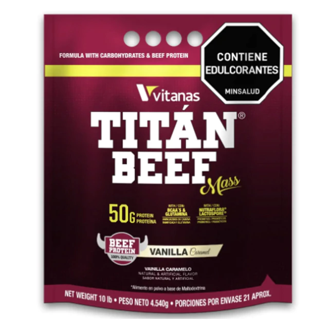 Titan Beef Mass 10 Libras